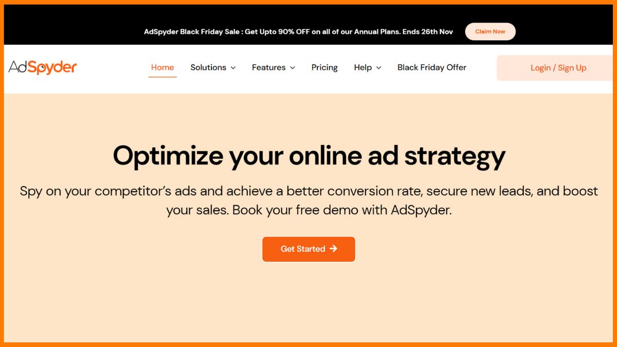 AdSpyderホームページ