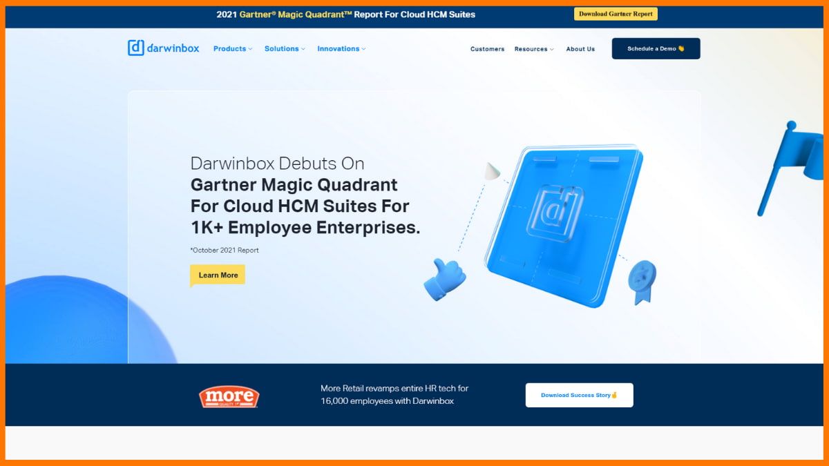 Darwinbox Web Sitesi