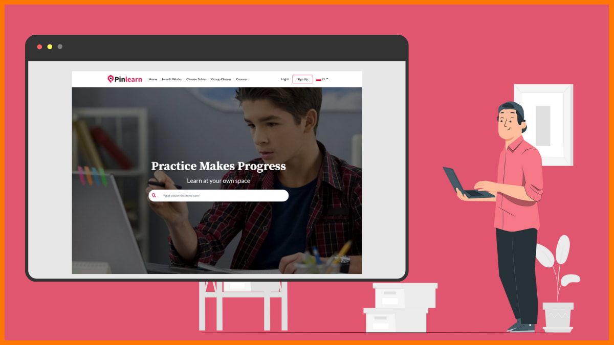 Cree un sitio web para su negocio de tutoría usando Pinlearn
