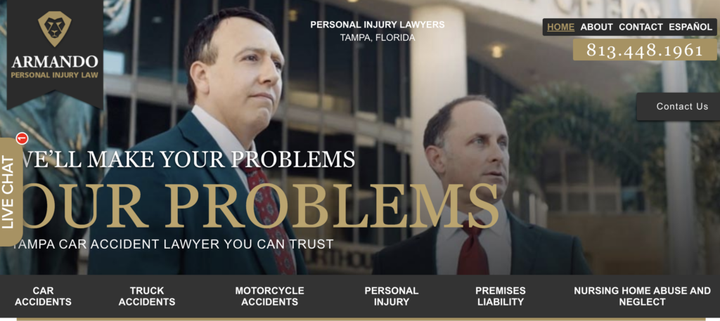Адвокаты по травмам Армандо Тампа