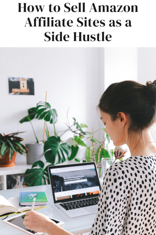 Cómo vender sitios afiliados de Amazon como un ajetreo secundario