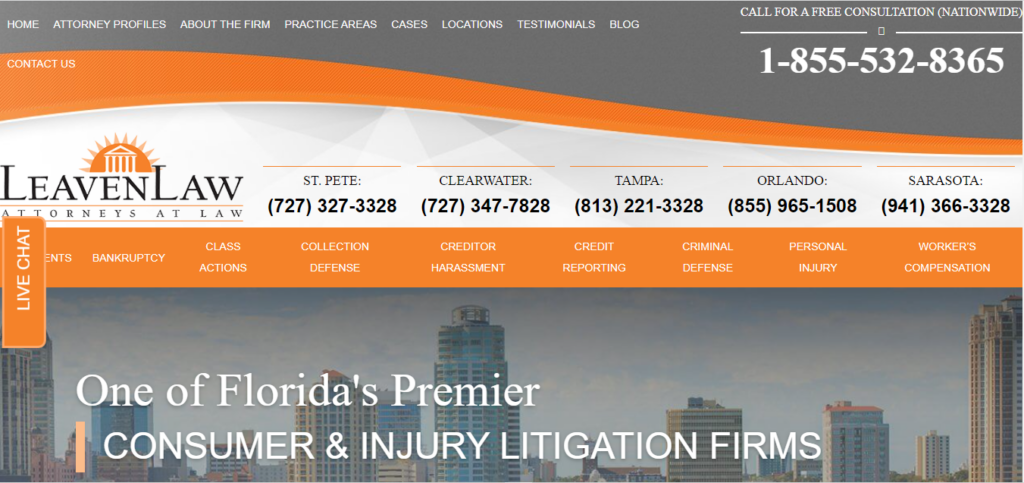 ทนายความบาดเจ็บในเซนต์พีทฟลอริด้า