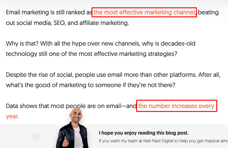 สมอข้อความในโพสต์ seo