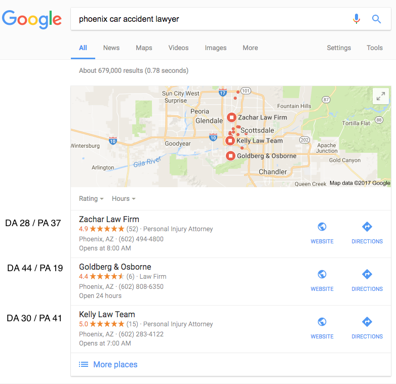 ผลการค้นหาทนายความอุบัติเหตุทางรถยนต์ของฟีนิกซ์ Local