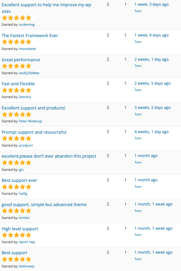 GeneratePress reviews