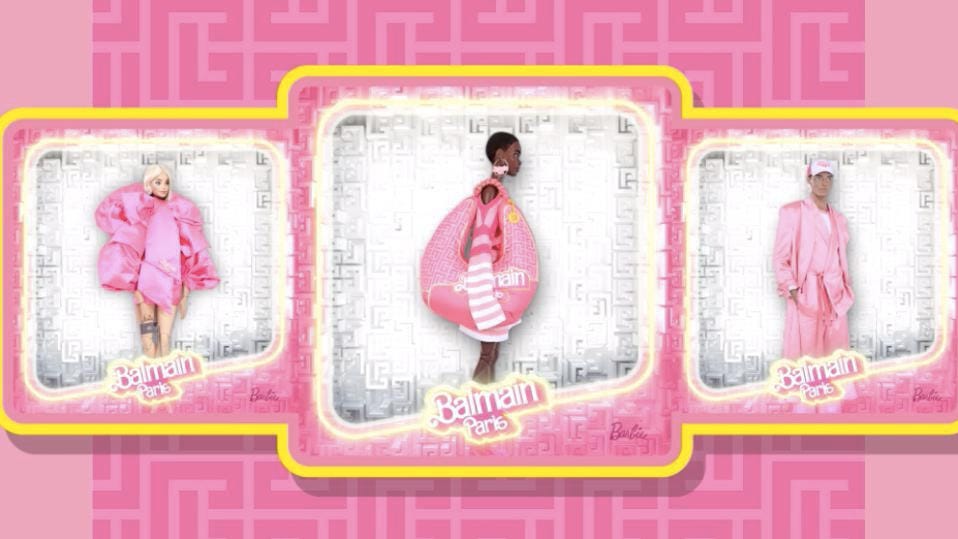 Маркетинг NFT: Balmain Barbie | Агентство Виста | Форбс