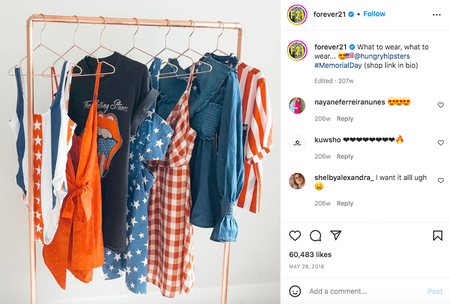 Para siempre21 | Instagram