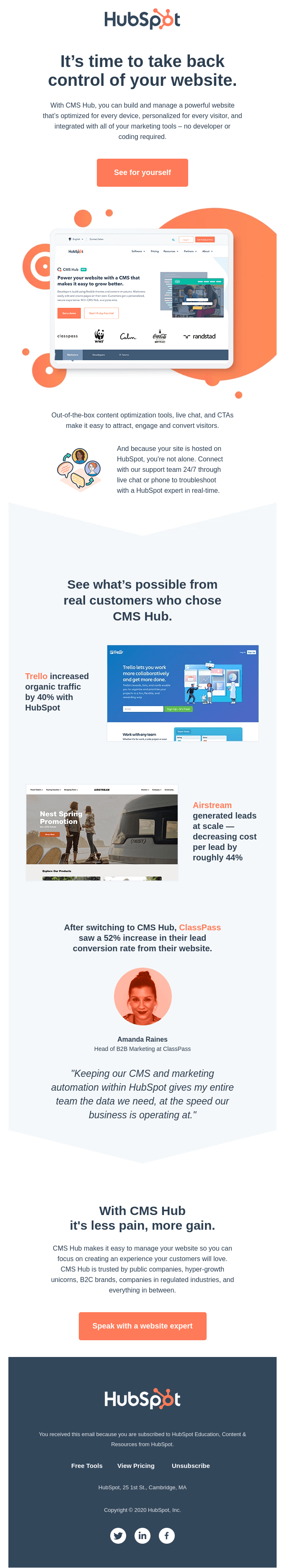 Hubspot 的营销博客