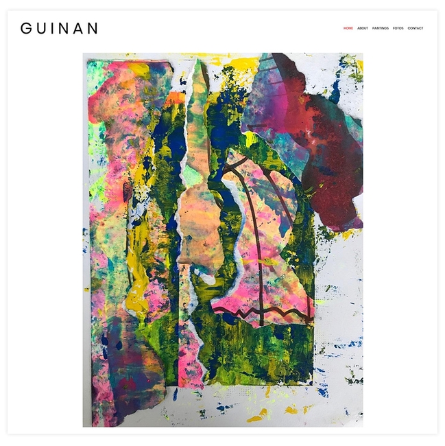 لوحة جون بريندان جينان التجريدية John Brendan Guinan's Abstract Painting