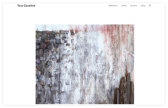 فن الوسائط المختلطة العضوي توني كافالين Tony Cavalline's Organic Mixed Media Art