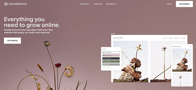 Squarespace, najwyżej oceniany kreator stron internetowych Squarespace, top rated website builder