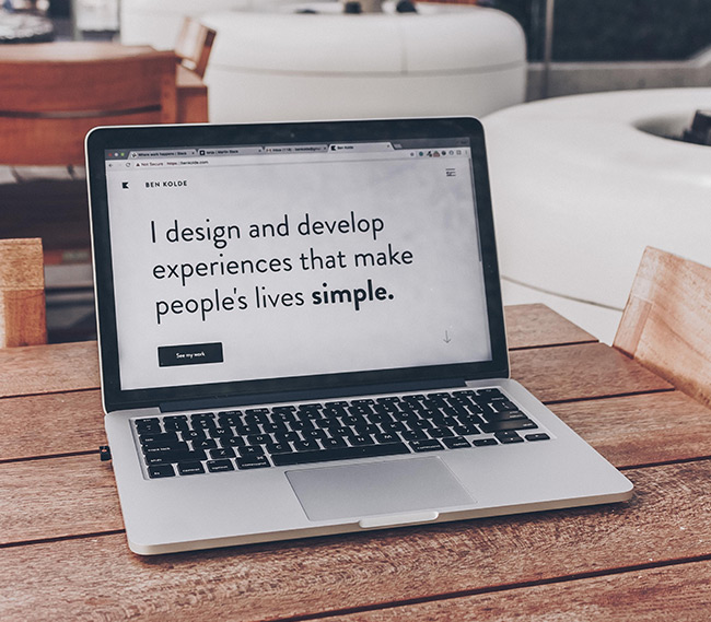 مثال على صفحة من نحن Pixpa Pixpa About Us Page Example