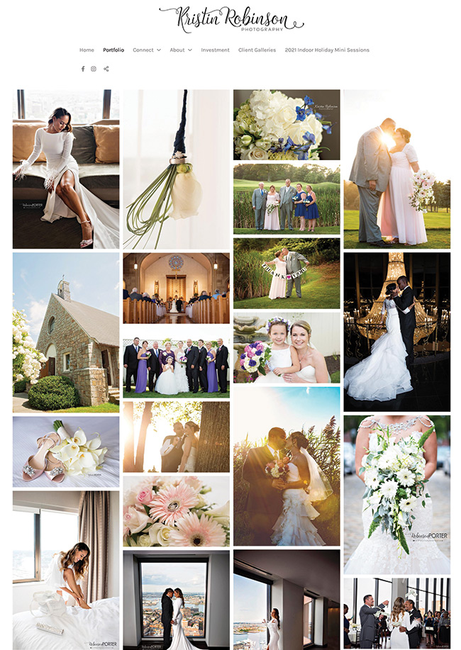 كريستين روبنسون مصورة الزفاف Kristin Robinson Wedding Photographer