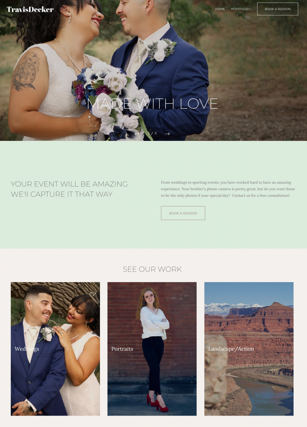 ترافيس ديكر مصور زفاف نيو مكسيكو Travis Decker New Mexico Wedding Photographer