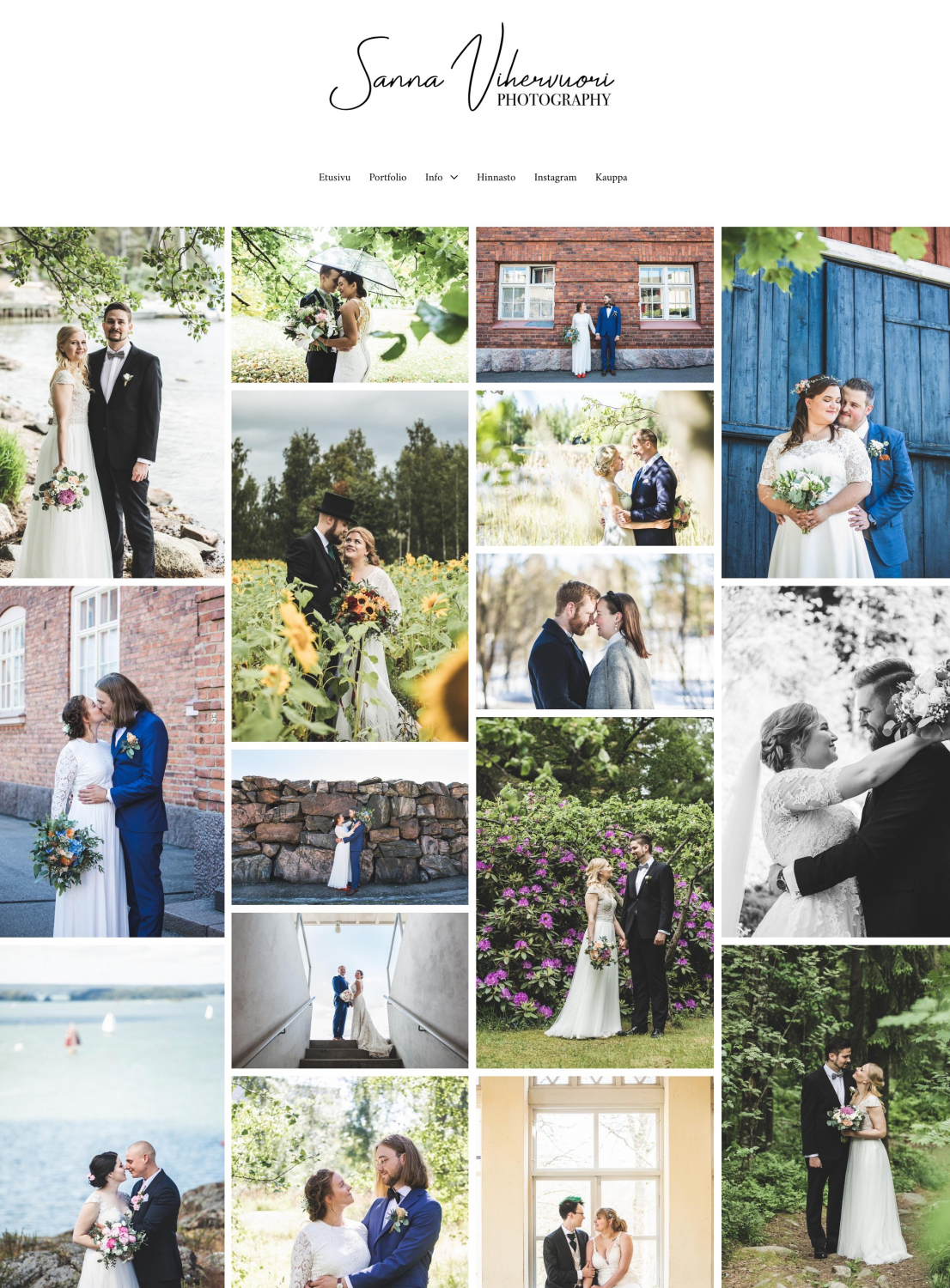 سانا فيهرفوري مصورة الزفاف الفنلندية Sanna Vihervuori Finnish Wedding Photographer