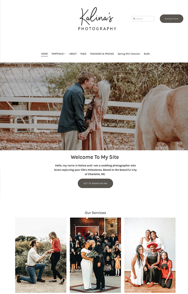 تصوير حفل زفاف كالينا Kalina’s Wedding Photography