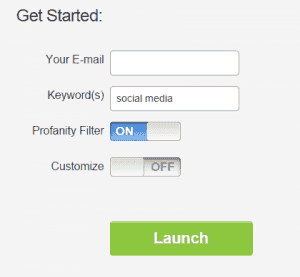 开始使用 HootFeed 就像填写这些框一样简单