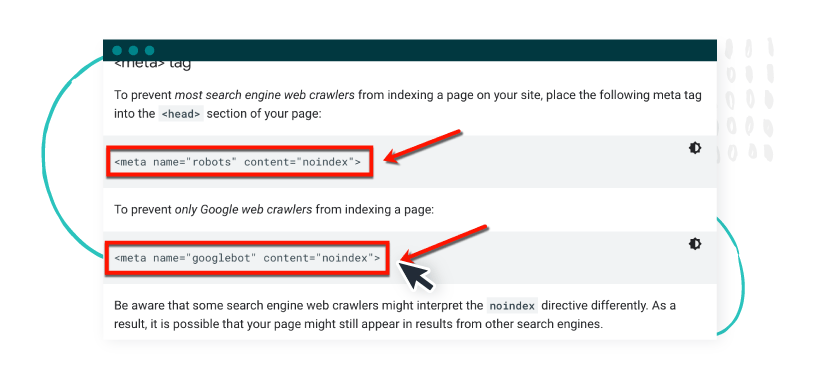 บล็อก Google ไม่ให้สร้างดัชนีหน้าใดหน้าหนึ่ง