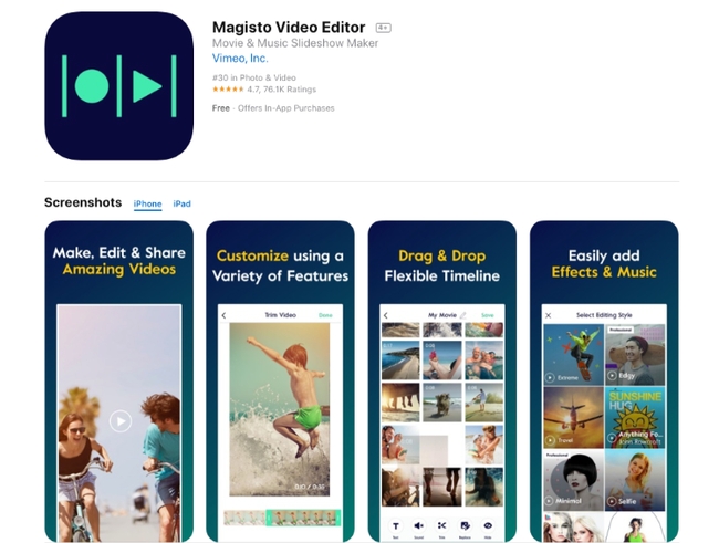 Editor video Magisto - aplikasi video pilihan kami Magisto video editor - our choice of video app