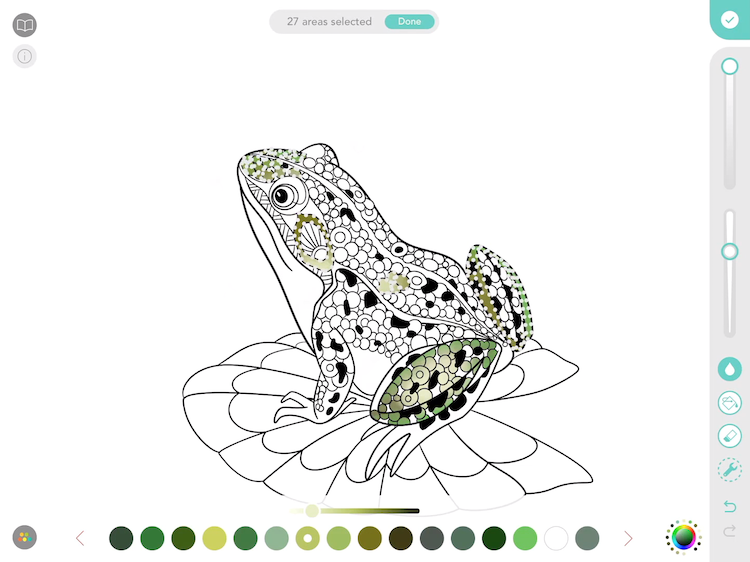 顏料成人著色應用程序 Pigment adult coloring app