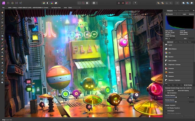 Affinity Photo - 適用於 iPad 的最佳繪圖應用程序 Affinity Photo - best drawing app for iPad