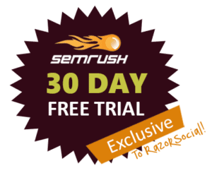 bezpłatna wersja próbna semrush