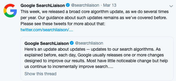 2019년 3월 Google 핵심 업데이트에 대해 알아야 할 모든 것! 2 All You Need to Know About Google Core Update of March 2019