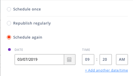 Programmation Agorapulse