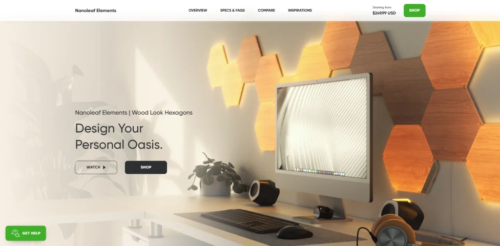 Nano Leaf ไฟประดับผนัง