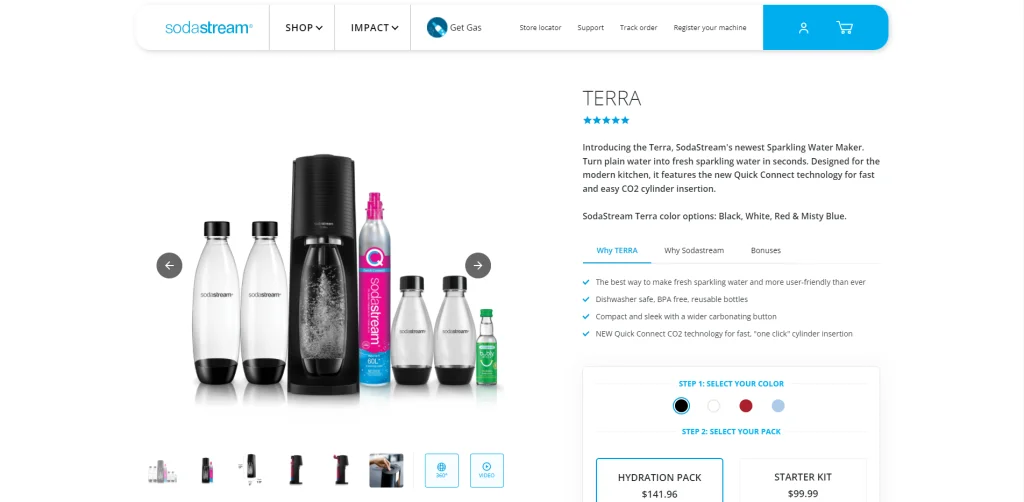 ผลิตภัณฑ์โซดาสตรีม