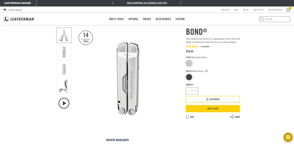 Leatherman multitool