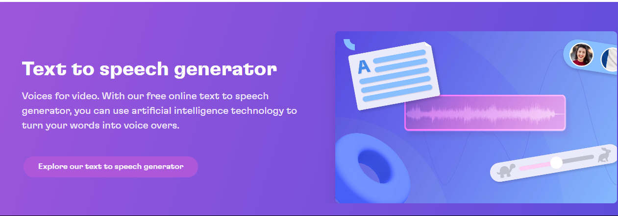 clipchamp โปรแกรมสร้างข้อความเป็นคำพูด