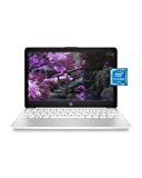 كمبيوتر محمول HP Stream 11 ، Intel Celeron N4020 ، ذاكرة وصول عشوائي 4 جيجابايت ، تخزين 64 جيجابايت ، شاشة 11.6 بوصة عالية الدقة مضادة للتوهج ، Windows 11 ، عمر بطارية طويل ، نحيف ومحمول ، يتضمن Microsoft 365 (11-ak0040nr ، 2021 Diamond White)