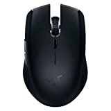 ماوس لاسلكي من Razer Atheris: مستشعر ضوئي 7200 نقطة في البوصة - عمر بطارية 350 ساعة - مستقبل لاسلكي USB واتصال بلوتوث - أسود كلاسيكي