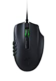 ماوس الألعاب Razer Naga X السلكي MMO: مستشعر بصري 18K DPI - الجيل الثاني من Razer Optical Switch - Chroma RGB Lighting - 16 زرًا قابلة للبرمجة - 85 جم - أسود كلاسيكي