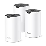 Sistema WiFi TP-Link Deco Mesh (Deco S4) – Fino a 5.500 piedi quadrati. Copertura, sostituisce router ed extender WiFi, porte Gigabit, funziona con Alexa, confezione da 3