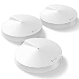 Sistema WiFi TP-Link Deco Mesh (Deco M5) – Fino a 5.500 piedi quadrati di copertura per tutta la casa e oltre 100 dispositivi, sostituzione router/extender WiFi, anitivirus, confezione da 3