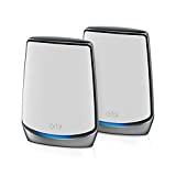 NETGEAR Sistema WiFi 6 mesh tri-band Orbi Whole Home (RBK852) – Router con 1 extender satellitare | Copertura fino a 5.000 piedi quadrati, 100 dispositivi | AX6000 (fino a 6 Gbps)