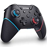 Switch Pro Controller for Nintendo Switch / Lite / Switch Oled、Wireless Switch Controller、Switch Remote Controller for Nintendo with Programmable Buttons、Turbo、Vibration、6Axis Gyro