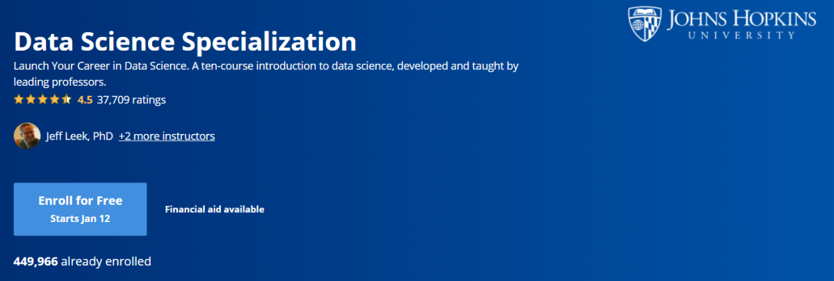 corsi di scienza dei dati