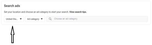Facebook Ads Choose Your Country