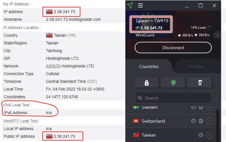 ProtonVPN: nessuna perdita di IP