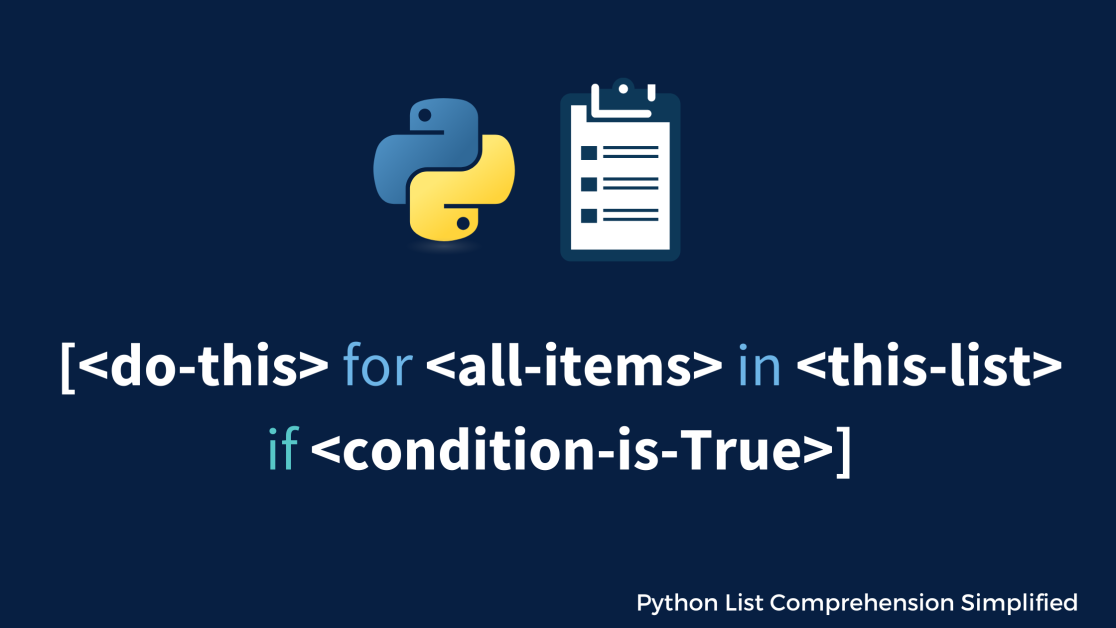 liste-compréhension-avec-condition-syntaxe