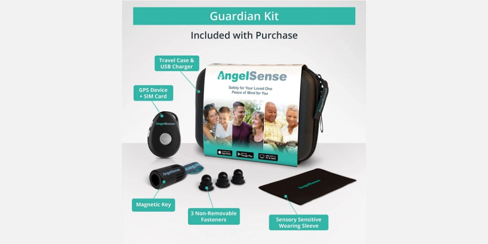 AngelSense GPS Kinder-GPS-Tracker