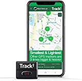 Tracki 2022 Modell 4G LTE Mini-GPS-Tracker magnetisch. Unbegrenzte Entfernung in den USA und weltweit. Für Fahrzeuge, Auto, Kinder, Senioren, Hunde, Motorrad. Kleines tragbares Echtzeit-Tracking-Gerät. Abonnement erforderlich