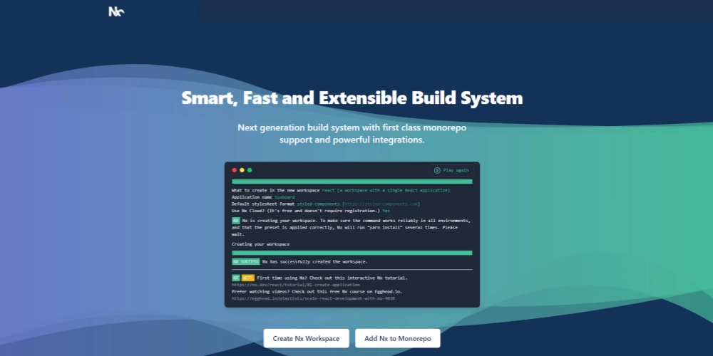Система сборки Nx для Node.js