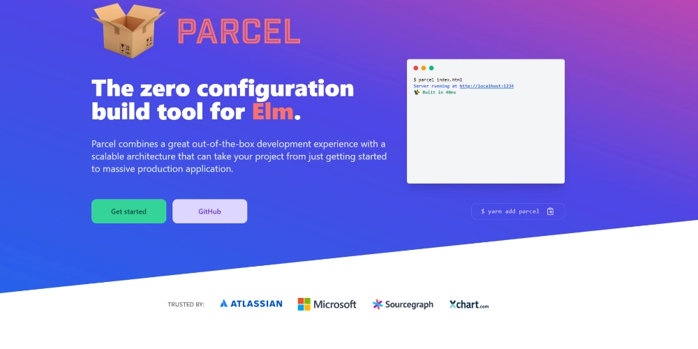 Инструмент сборки Parcel Zero Config