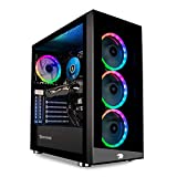 iBUYPOWER Pro Gaming PC Komputer Desktop Elemen MR 208i (Intel i7-11700F 2.5GHz,NVIDIA GeForce RTX 2060 6GB, 16GB DDR4, 240GB SSD, 1TB HDD, WiFi Ready, Windows 10 Home)