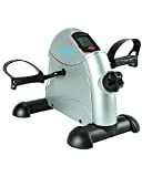 Vive 페달 엑서사이즈 - 고정식 운동 다리 행상인 - 사무실 책상 아래용 저충격, 휴대용 미니 사이클 자전거 - 팔이나 발을 위한 슬림 디자인 - 소형, 앉기 기립형 장비 기계