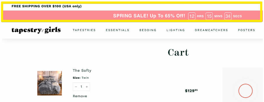 Пример строки заголовка